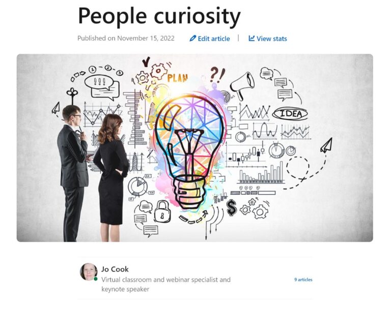 People curiosity