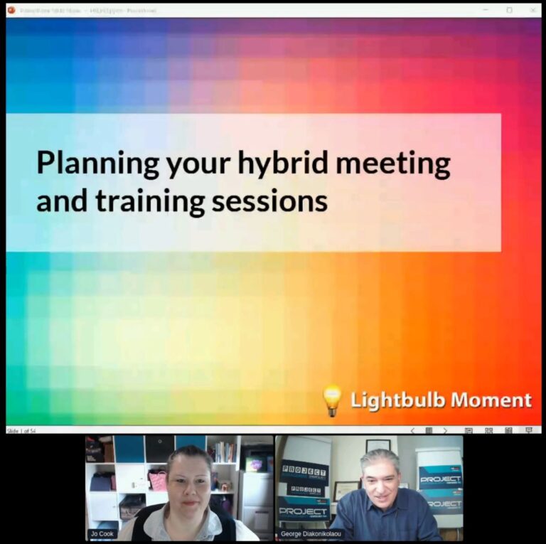 Planning your hybrid meeting and training sessions