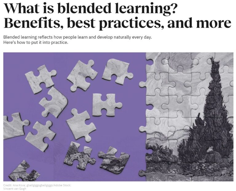 What is blended learning? Benefits, best practices, and more